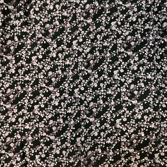 JPR Outfit Vintage 90s Purple Floral Shift Dress Size M - Picture 5 of 6